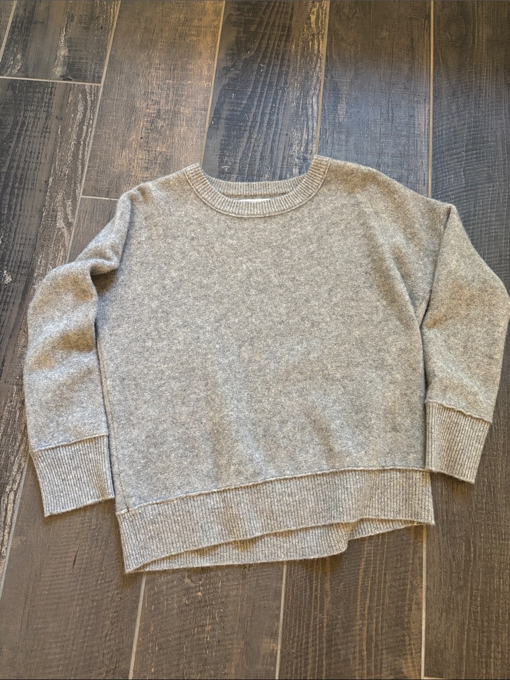 Rachel Zoe Heather Gray Crewneck Sweater